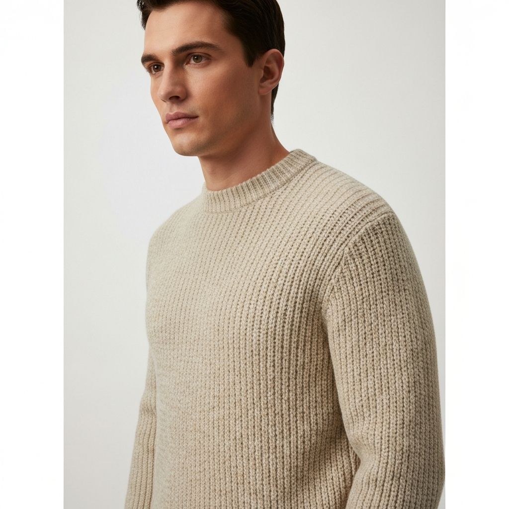 프리미엄 울 블렌드 니트