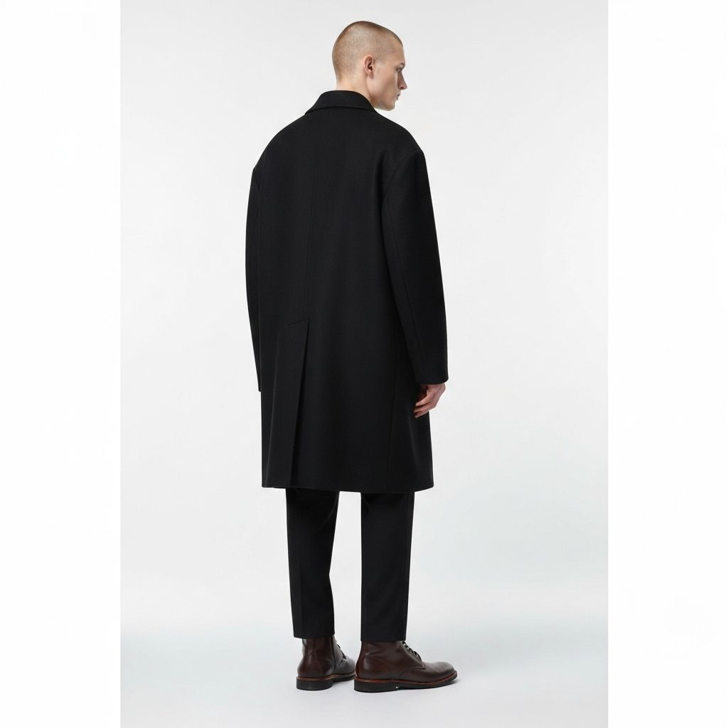 미니멀 오버핏 코트